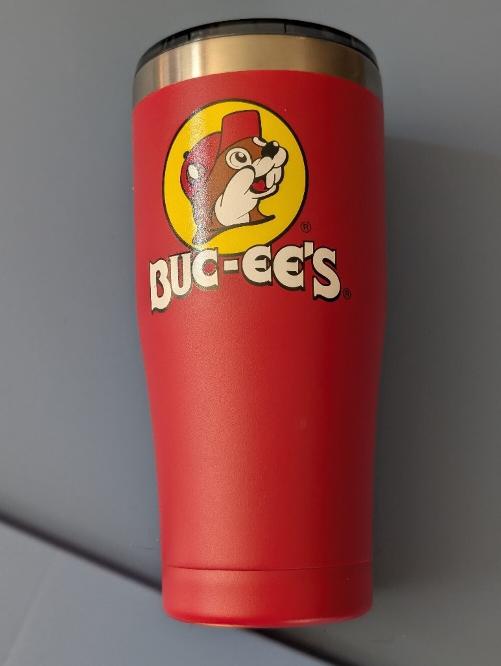 Buc-ee's Yukon Outfitters Freedom 20oz Tumbler Insulated Mug Red Travel w Slider